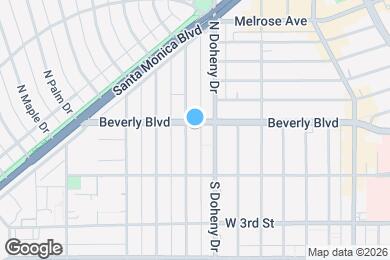 Map image of the property - 9120 Beverly Blvd