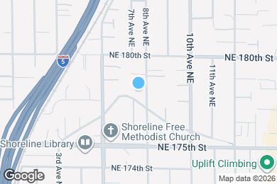 Map image of the property - 17815 8th Ave NE