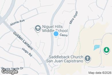 Map image of the property - 25588 Via Cresta