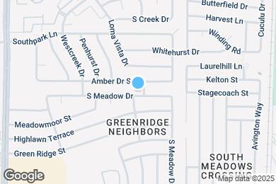Map image of the property - 2804 S Meadow Dr
