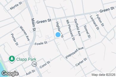 Map image of the property - 37 Fowle St