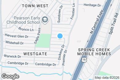 Map image of the property - 708 Wedgegate Dr