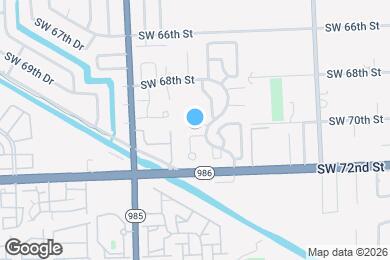 Map image of the property - 7006 SW 103rd Pl