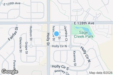 Map image of the property - 5728 E 127th Ave