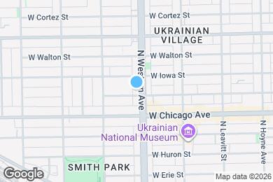 Map image of the property - 2408 W Rice St