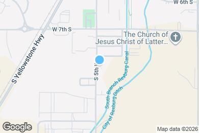 Map image of the property - 795 S 5th W