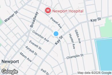Map image of the property - 43 Rhode Island Ave