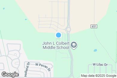 Map image of the property - 820 S Benchmark Ln