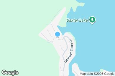 Map image of the property - 302 Camelot Shore Dr