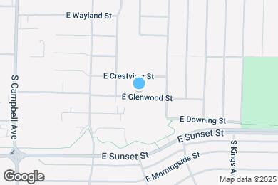 Map image of the property - 537 E Glenwood St
