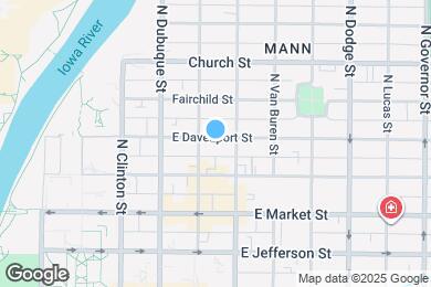 Map image of the property - 315 E Davenport St