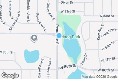 Map image of the property - 8413 Penn Ave S