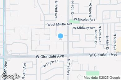 Map image of the property - 7164 W Glenn Dr