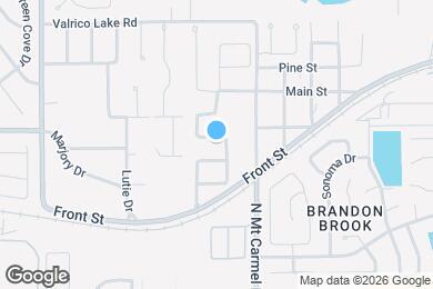 Map image of the property - 436 Dunaway Dr