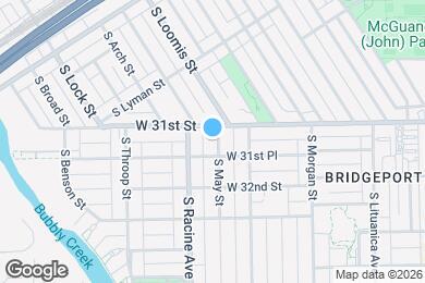 Map image of the property - 3112 S May St