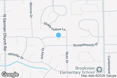 Map image of the property - 11401 McDowell Dr