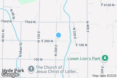 Map image of the property - 206 N 200 E