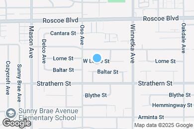 Map image of the property - 20232 Lorne St