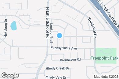 Map image of the property - 5403 Signal Peak Dr