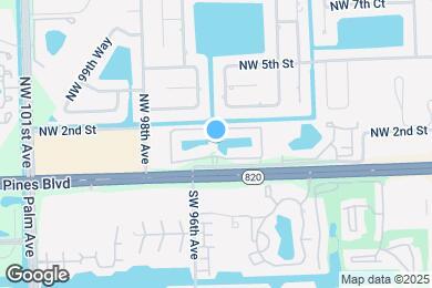 Map image of the property - 9640 NW 2nd St