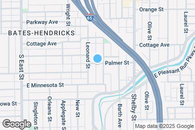 Map image of the property - 919 Palmer St