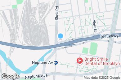 Map image of the property - 2619 Shore Pkwy