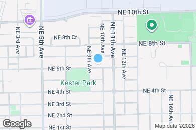 Map image of the property - 913 NE 6th St