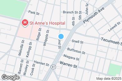 Map image of the property - 820 2nd St