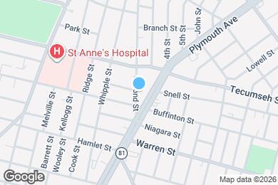 Map image of the property - 820 Second St