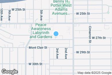 Map image of the property - 3305 W 27th St