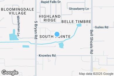 Map image of the property - 548 Oak Creek Dr