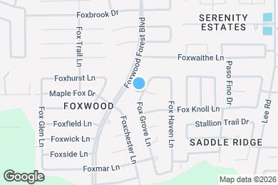 Map image of the property - 7214 Foxbend Ln
