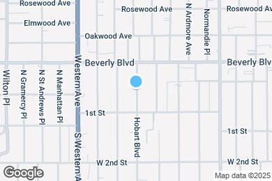 Map image of the property - 141 N Hobart Blvd