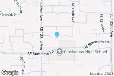 Map image of the property - 12404 SE Blaine Dr