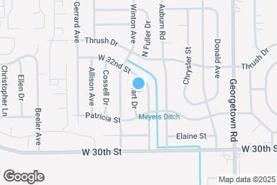 Map image of the property - 3125 Hart Dr