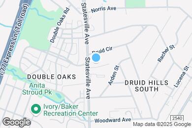 Map image of the property - 1130 Mona Dr