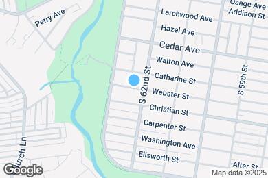 Map image of the property - 6212 Webster St