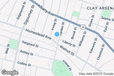 Map image of the property - 275 Garden St