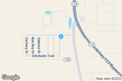 Map image of the property - 3417 Santa Fe Trail