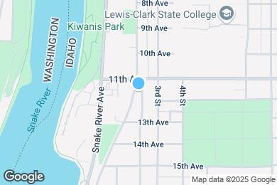 Map image of the property - 1103 Prospect Avenue