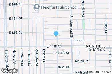 Map image of the property - 645 E 11th 1/2 St