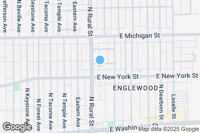 Map image of the property - 2815 E Vermont St