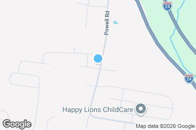 Map image of the property - 1499 Amberly Dr