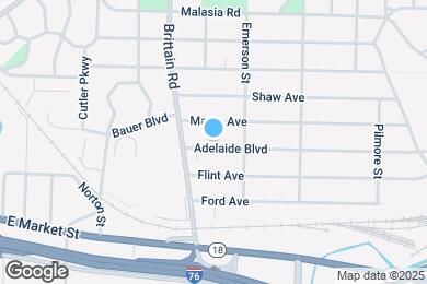 Map image of the property - 1733 Adelaide Blvd