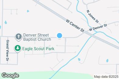Map image of the property - 905 W Denver St