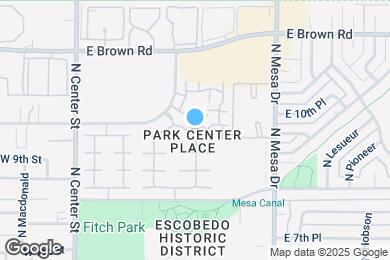 Map image of the property - 945 N Pasadena