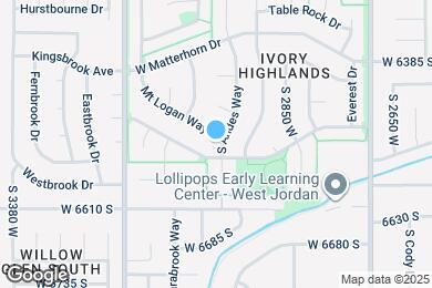 Map image of the property - 6508 S Andes Way