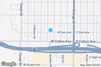 Map image of the property - 315 W Sun Ave