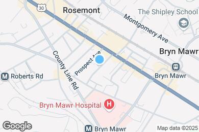 Map image of the property - 32 S Merion Ave