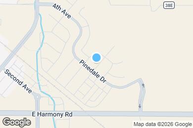 Map image of the property - 4383 Shivaree St